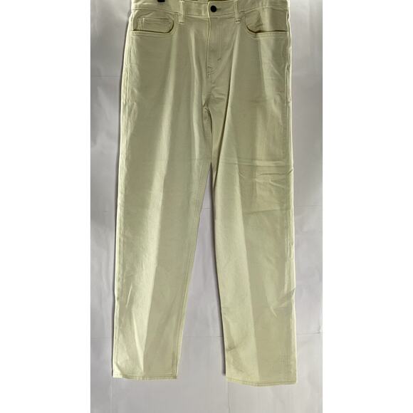 BANANA REPUBLIC Women's Beige Relaxed-Fit Straight-Leg Five Pocket Jean SZ 32X32 - Picture 1 of 12